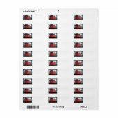 レッドカボース ラベル (フルシート)