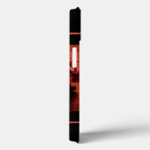 レッドカラーのデジタルアート: Blurry Nights Case-Mate iPhoneケース (裏面 / 右)