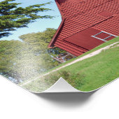 レッドカンザスバーン フォトプリント            (角)