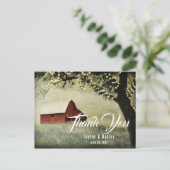 レッドカントリーバーン |カントリーモーニング ポストカード (スタンド正面)