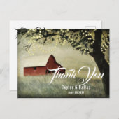 レッドカントリーバーン |カントリーモーニング ポストカード (正面/裏面)