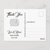 レッドカントリーバーン |カントリーモーニング ポストカード (裏面)