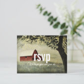 レッドカントリーバーン |カントリーモーニングRSVP ポストカード (スタンド正面)
