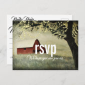 レッドカントリーバーン |カントリーモーニングRSVP ポストカード (正面/裏面)