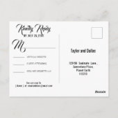 レッドカントリーバーン |カントリーモーニングRSVP ポストカード (裏面)