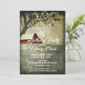 レッドカントリーバーン |国の朝の誕生日パーティー 招待状 (スタンド正面)