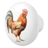 レッドカントリーファームルースター セラミックノブ (右)