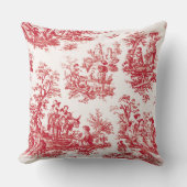 レッドカントリーフランスのトイル クッション (正面)