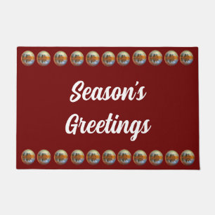 レッドカントリー・シーズンの挨拶 ドアマット
