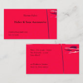 レッドカーのドア 名刺 (正面/裏面)