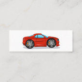 レッドカーチューニングレース スキニー名刺 (裏面)