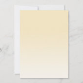 レッドカーディナル葬儀のお祝い 招待状 (裏面)