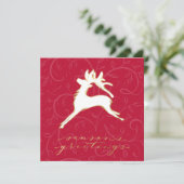 レッドカードにシックなクリスマスススススクエアダンサー シーズンカード (スタンド正面)