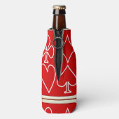 レッドカードスーツボトル クール ボトルクーラー (ボトル裏面)