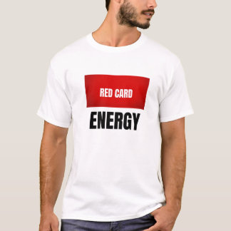 レッドカード エナジー サッカーTシャツ Tシャツ