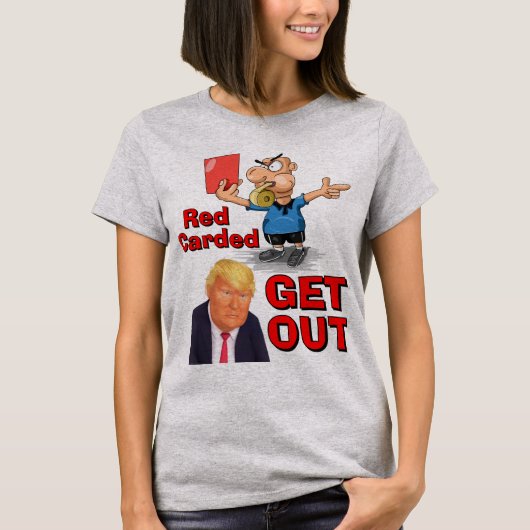 レッドカードTシャツ Tシャツ (正面)