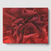 レッドカーネーションフローラお祝いオブ・ライフ ゲストブック (裏面)