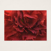 レッドカーネーションフローラサンキュー結婚式の引き出物ラベル (裏面)