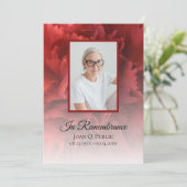 レッドカーネーションフローラ葬儀 プログラム (スタンド正面)