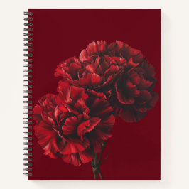レッドカーネーション ノートブック