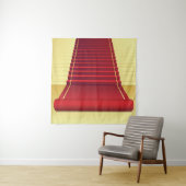 レッドカーペットエレガンス：ヴィンテージ背景。 タペストリー (インサイチュ)