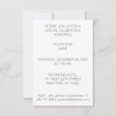 レッドカーペットクラブ招待状VIP招待状 招待状 (裏面)