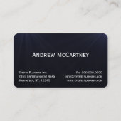 レッドカーペットスペシャルイベントプランナー名刺 名刺 (裏面)