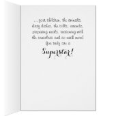 レッドカーペットスーパースター「ママ」カード (内側 (右))