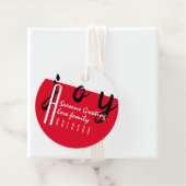 レッドカーペットバイリーグ – ホリディグリーティングギフトお願い フェイバータグ (インサイチュ)