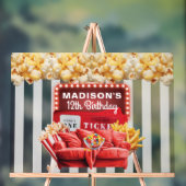 レッドカーペットムービーナイトカスタム誕生日 アクリルサイン (ニュートラル)