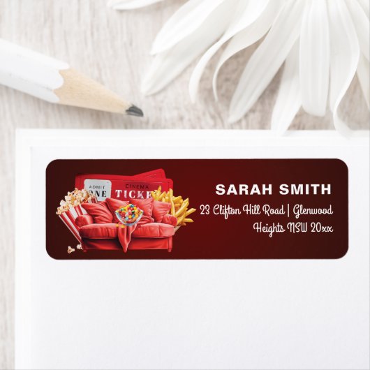 レッドカーペットムービーナイト ラベル (インサイチュ)