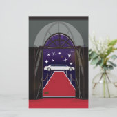 レッドカーペット有名人リモ 便箋 (スタンド正面)