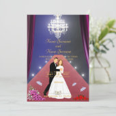 レッドカーペット 招待状 (スタンド正面)