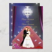 レッドカーペット 招待状 (正面/裏面)