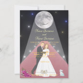 レッドカーペット – 月光 招待状 (正面)