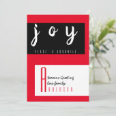 レッドカーペットbyLeahG – 季節の挨拶シック カード (スタンド正面)