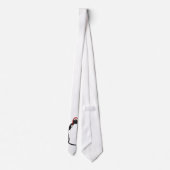 レッドカーペンギンクリスマスタイ ネクタイ (裏面)