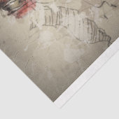 レッドカーヴィンテージ20x30デコページ 薄葉紙 (詳細)