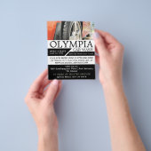 レッドカー、オートウォッシュ、クリーニン広告グサービス チラシ (手)