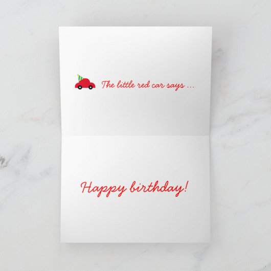 レッドカー カード (内部)