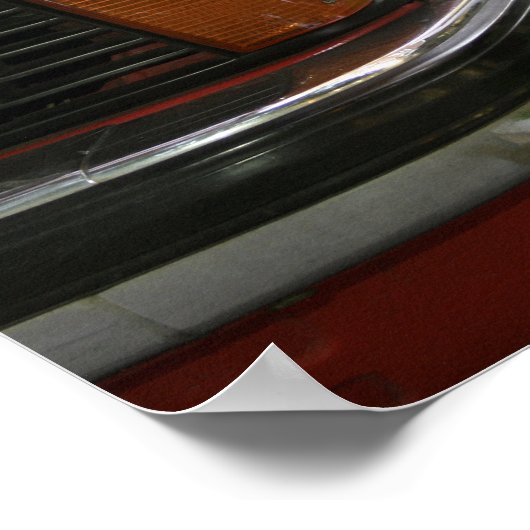 レッドカー ポスター (角)