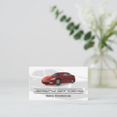 レッドカー 名刺 (スタンド正面)