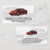 レッドカー 名刺 (正面/裏面)