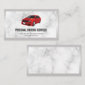 レッドカー |運転サービス 名刺 (正面/裏面)