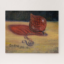 "レッドガラスオーナメント"ジグソーパズル