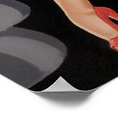 レッドガーターのピン留め ポスター (角)