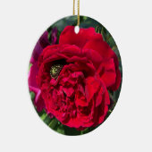レッドガーデンバラとバグ セラミックオーナメント (右)