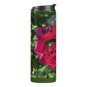 レッドガーデンバラとバグ タンブラー (回転左)