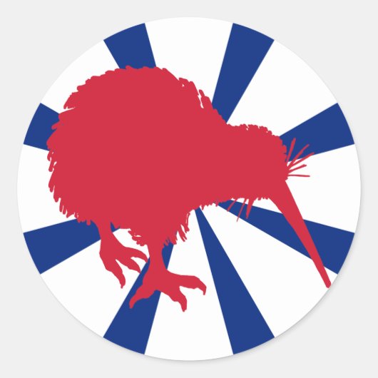 レッドキウイ ラウンドシール (正面)