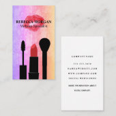 レッドキスステイン |メイクアップブラシ 名刺 (正面/裏面)